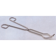 Crucible Tongs without Bow, Curved End