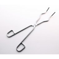Crucible Tongs with Bow, Curved End