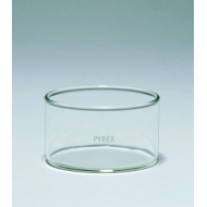 PYREX® Crystallising Dishes, Flat bottom, Plain Rim